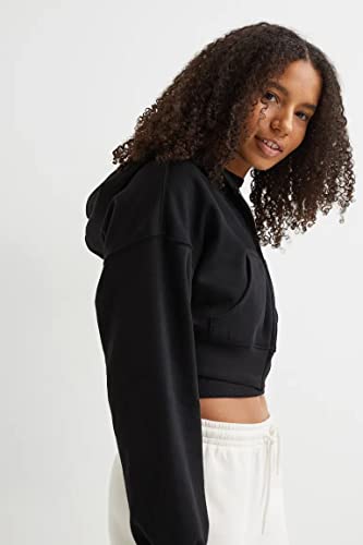 Image of Women Cotton Blend Hooded Sweatshirt