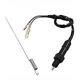 Alpha Rider 汎用 M12 x P1.5mm リアブレーキライトスイッチ リアストップランプスイッチ スプリング付 Suzuki スズキ Honda ホンダ Kawasaki カワサキ Yamaha ヤマハ 等に適用 オートバイ バイク用 リアブレーキスイッチ ワイヤー ハーネス