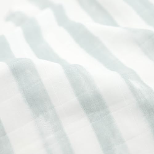 Image of Little Unicorn Standard Pillowcase 2 Pack | Super Soft & Breathable Muslin Fabric | Snug Envelope Closure | for Crib and Toddler Bed (Palm Paradise)