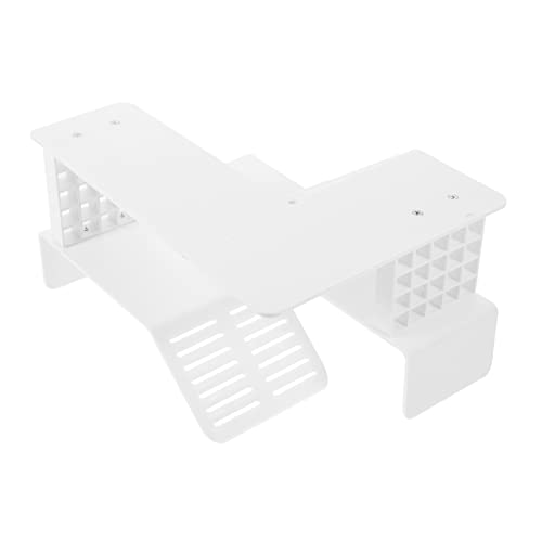 Ipetboom タートル テラス 爬虫類用ヒートロック カメ用紫外線ライト ぶら下げ 水生の 日向ぼっこ 爬虫類の装飾 カメの水槽 風景 パッド プールフロート すっぽん 蛇 寝具 砂 白い