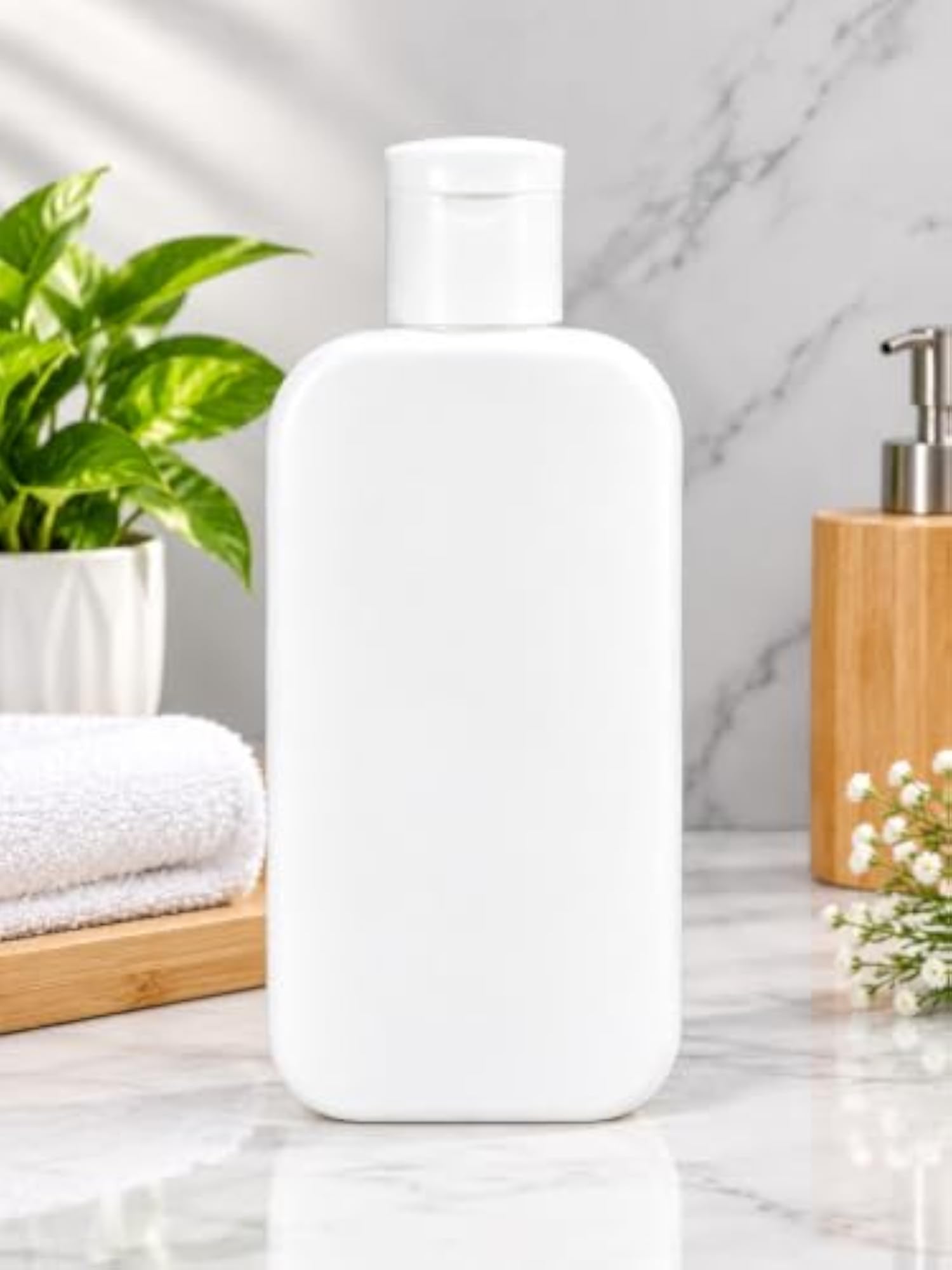 Empty Plastic Bottle 250 ml for Personal Care