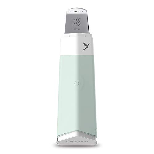 DERMAFLASH DERMAPORE Pore Extractor and Serum Infuser Device, Icy Green
