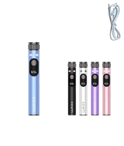 ���F�|���C�U�[ Yocan LUX 2.0 510 Twist Battery 400mAh �yType-c�P�[�u���t���z �c�C�X�g �o�b�e���[ OLED�f�B�X�v���C���� �y���^ 510�K�i 510�X���b�h �d�q�^�o�R �d�qVAPE VAPE CBD Va