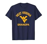 West Virginia Mountaineers Arched Grandpa T-Shirt