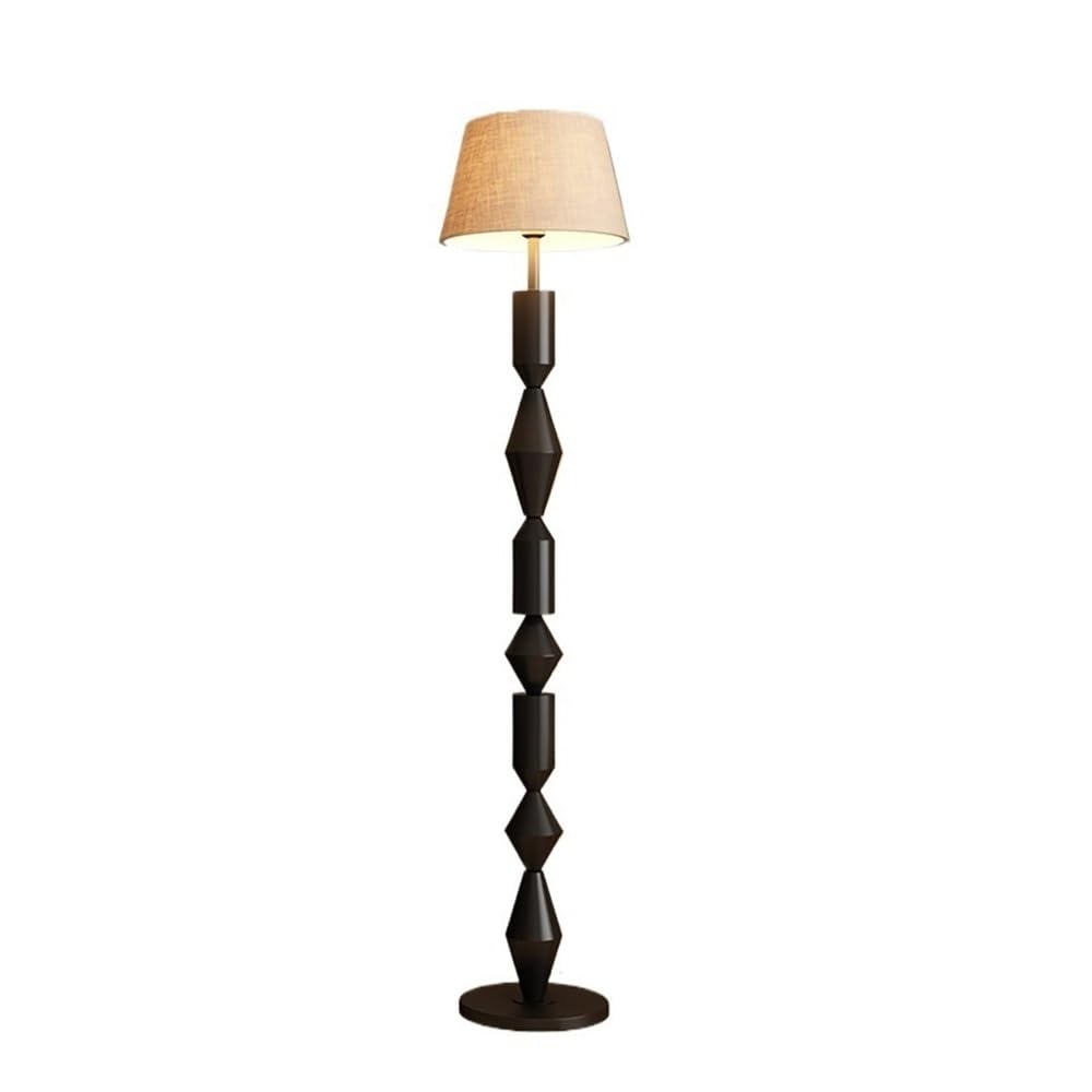 Kp6xLf3gT Corner Standing Lamp Black Living Room Floor Lamp Next to Sofa Study Office Bedroom Vertical with Lampshade
