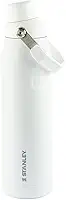 Stanley - Garrafa de água Aerolight com tampa de fluxo rápido, copo isolado a vácuo para bebidas frias, aço inoxidável leve, 710 ml, Polar