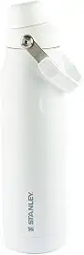 Stanley - Garrafa de água Aerolight com tampa de fluxo rápido, copo isolado a vácuo para bebidas frias, aço inoxidável leve, 710 ml, Polar