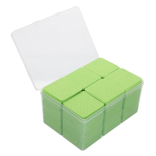 VICASKY Lint- Eyelash Pads 1080 Pack Absorbent Cotton Pads for Nail Polish Glue Makeup Brush Cleaning Safe for