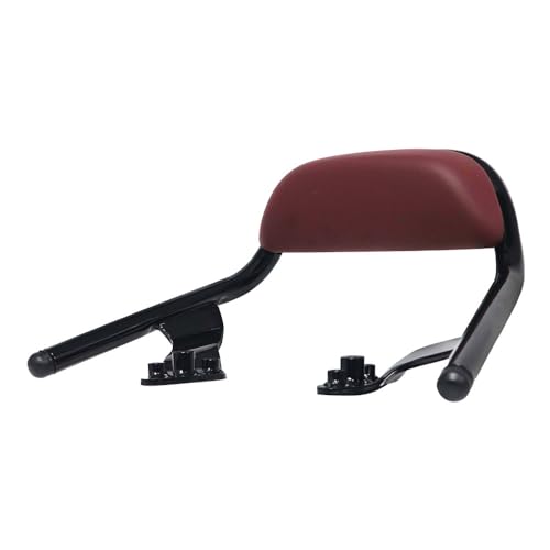 Image of TVS Jupiter 110 Backrest for Motorcycles, Black Pillion Seat Cushion Support