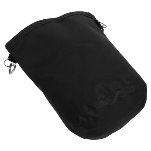 Garneck Hanging Door Organizer Large Capacity Clothespin Organizer Bag Peg Bag Drawstring and s Hooks