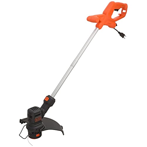 BLACK+DECKER Aparador de Grama 2 em 1 para Aparar e Fazer Acabame...