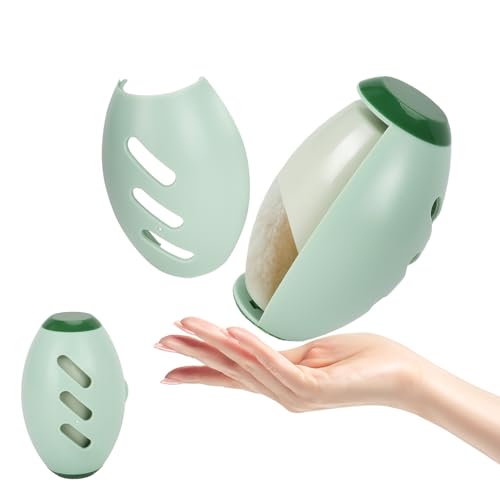 Fiohiros Rodillo quitapelusas Reutilizable Fiohiros, Rodillo quitapelusas Lavable, Rodillo quitapelusas portátil, Rodillo quitapelusas de Silicona (Verde)