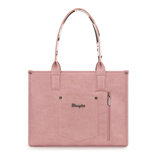 Image of Montana West x Wrangler Tote Bag for Women Western Cow Print Purse Designer Top Handle Handbags