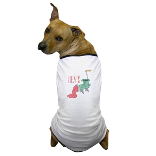 CafePress Meat Grinder Dog T Shirt Dog T-Shirt, Pet Clothing, Funny Dog Costume
