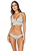 Luli Fama womens Halter Bikini Top, Jardines, Medium US
