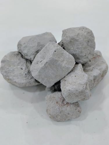 Edible Bentonite Clay Chunks, Natural Food Grade, 3.5 oz, Gray(110GM)