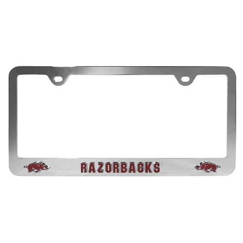 NCAA Arkansas Razorbacks Steel Tag Frame