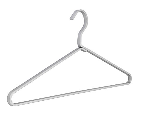10 x pieperconcept Kleiderbügel Bogart, Aluminium, silber Cover