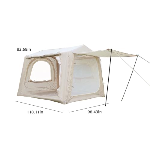 Carpa Inflable SUV 9.8 x 8.2FT para Camping 4-8 Personas miniatura 6