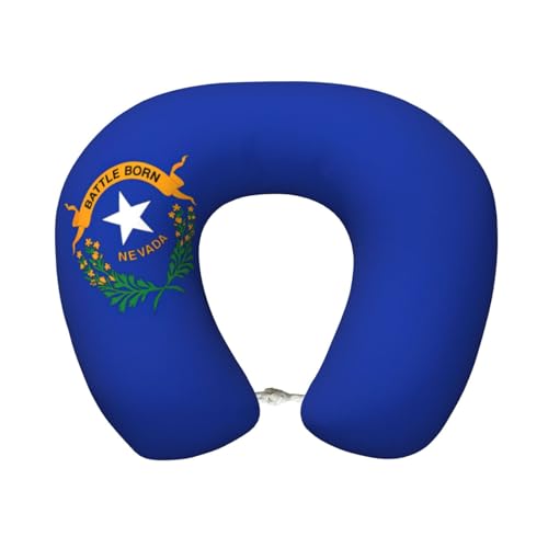 Almohada para cuello con diseño Nevada State Flag