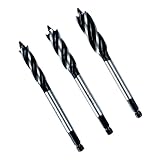 Efficacité Menuiserie: Conçu comme un ensemble de perçage indispensable pour la menuiserie, cette collection de mèches à bois assure un perçage fluide et fiable sur les types de bois. Elle aide les utilisateurs à accomplir leurs tâches de menuiserie avec aise et précision, que ce soit pour construire des armoires, installer des équipements ou pratiquer des hobbies artistiques. Les mèches offrent une excellente tenue et réduisent les efforts, permettant des réalisations de qualité supérieure