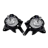 EDRKNFGA Faro antiniebla compatible con Toyota RAV4 2013-2015, bombilla halógena, parachoques, marco de cubierta con interruptor de cables, accesorios for coche.