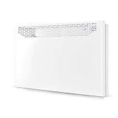 Chauffage de surface moderne et silencieux Uniwatt de Stelpro 2000 watts avec thermostat électronique intégré - Blanc (UHC2002W - 2000W/240V)