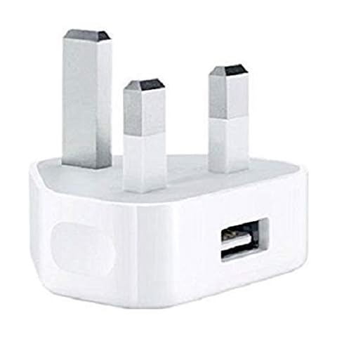 TECHNOPLAY 3 Pin USB 1A Charger for UK Cover