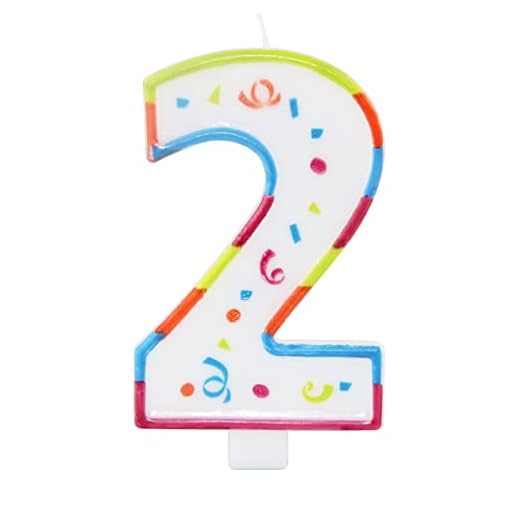 Folat- XL Vela 2 años con Soporte, Multicolor (22922)