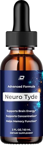 Neuro Tyde Advanced Formula Drops NeuroTyde Memory Focus Natural Liquid Dietary Blend for Health Reviews - 1 Month Supply