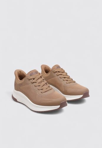 Skechers Hands Free Slip-ins - Bobs Sport Squad Chaos 4, CSNT, 12 M Chestnut