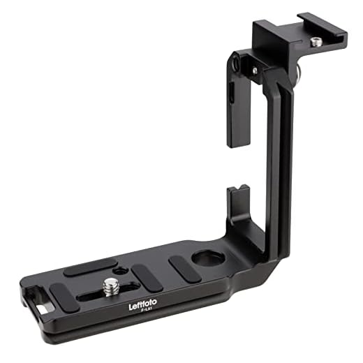 A7M4 DSLR-Kamera, L-Halterung,L-Platte, Schnellwechselplatte für Sony A7M4/ A1/A7 IV / A7S III/A7S3 Metallhandgriff, kompatibel mit Arca/RRS