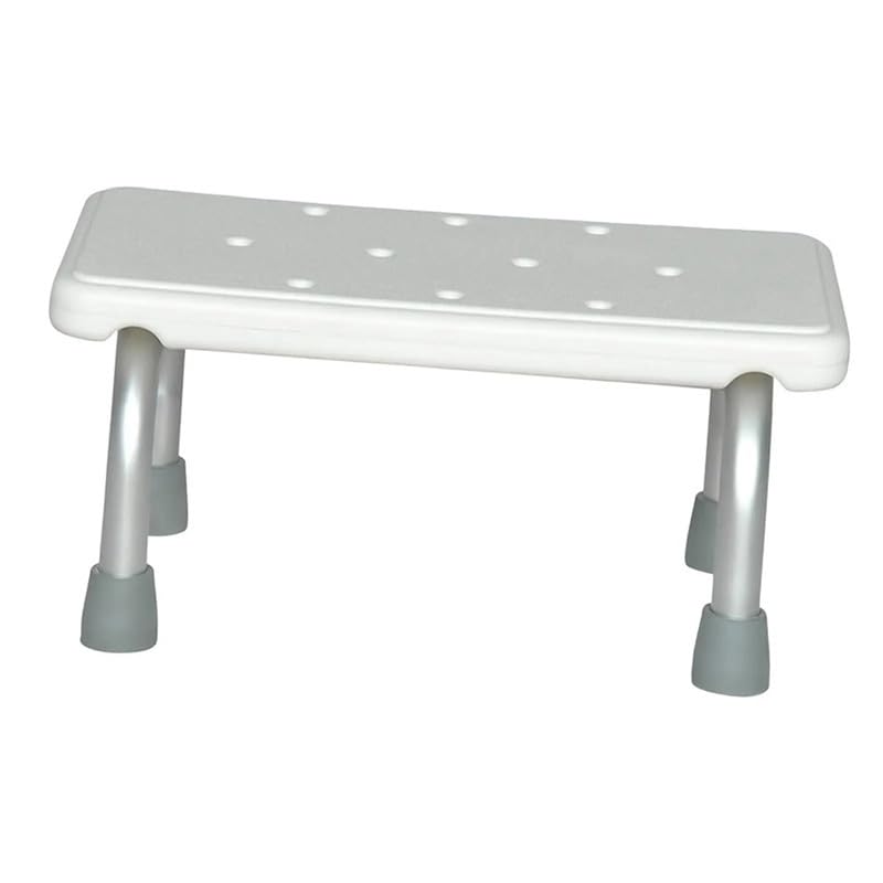 Reposapiés de plástico for adultos, taburete de baño con escalón elevado, ayuda for sentadillas, taburete de baño portátil, taburete de baño resistente for adultos, reposapiés antideslizante.