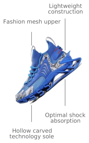 Image of Sneakers Shoes for Men Running Shoe Mens Trail Fashion Sport Man Athletic Men's Basketball Walking Casual Hiking Male Black White Blue Size Runner Breathable Women Boys Kids