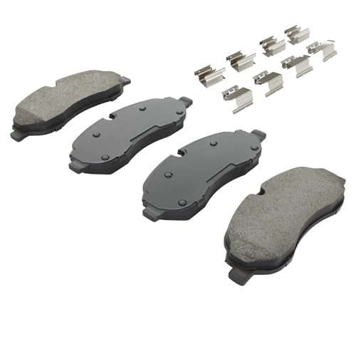 Image of QUALITY-BUILT Front Semi-Metallic Brake Pads, Premium 1001-1774M, Compatible with 2015-2024 Ford (Transit-150,Transit-250,Transit-350,Transit-350 HD)