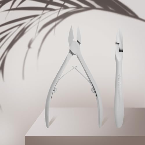 STALEKS PRO by Natury Nails Professional Nail Clippers 14 mm Manicure Pedicure Stainless Steel Smart 70-14 - Image 4