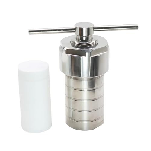 Reactor de autoclave hidrotermal con caldera recipiente 25 ml síntesis cámara PTFE, Grado industrial