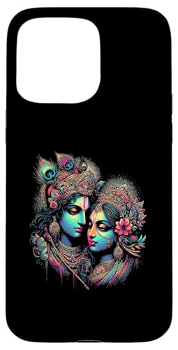 Lord Shri Krishna Radha Rani Radhika God Lover Devotee Case for iPhone 15 Pro Max