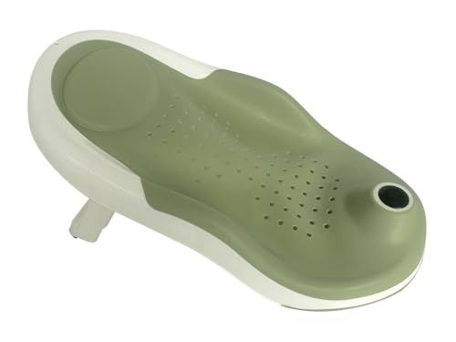CUORE BABY Hamaca de Baño Verde para Bebé con Termómetro Digital