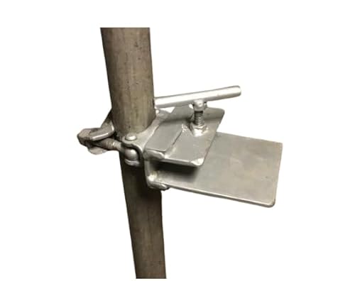 Bricklayers Spot Board Holder - Clamps on Scaffold Tube