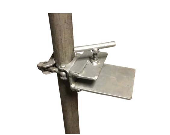 Bricklayers Spot Board Holder - Clamps on Scaffold Tube
