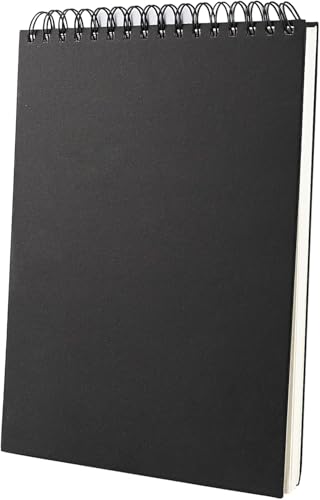 Álbum de dibujo A4 Sketchbook 160 gsm A4 Cuaderno de dibujo en espiral apto para lápiz, bolígrafo y acuarela, ideal para artistas y profesionales, 120 páginas, 60 hojas