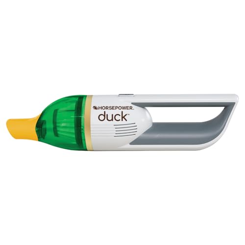 Horsepower Duck Deluxe Handheld Mini Wireless Vacuum with HE