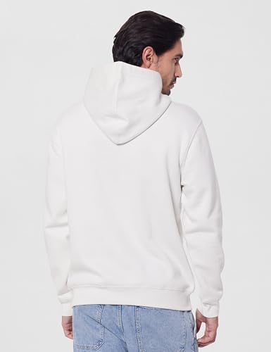 Image of Gap Men Embroidered Relaxed Fit Full Sleeve Hoodie