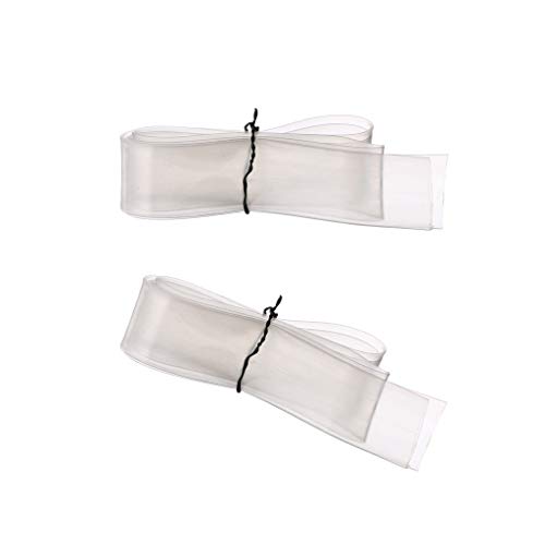 DYNWAVE 2xClear 2: 1 Tubo Termorretrátil Fio Mangueira Wrap 1 Medidor 20mm