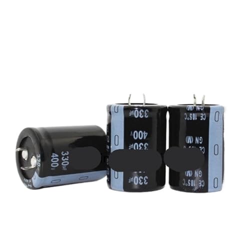 Condensadores de 330 UF y 400V de alta resistencia y dimensiones de 30x40 mm 2