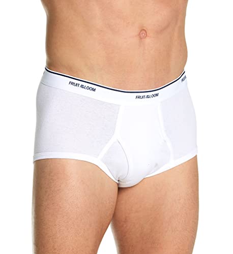Fruit of the Loom Big Mens White Briefs 9 Pack2