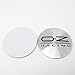 JUULLN Cubierta central 4 piezas compatibles con OZ Racing 62mm tapa central pegatina cubierta del cubo de la rueda emblema insignia rojo rueda centro cubierta (nombre del color: plata)