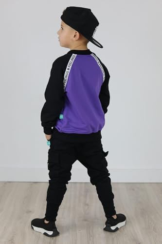 Pantalon pour garçon taille haute résistant pour l'école - 2