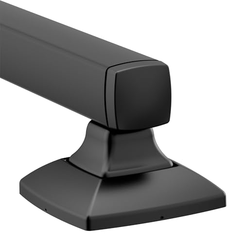 Barre d'appui de sécurité Moen Voss YG5112BL acier inox noir mat